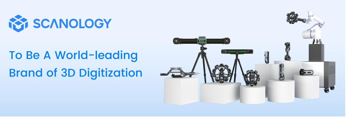Gamme complète des scanners 3D Scanology